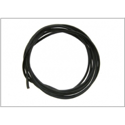 Scaleauto Black silicone wire. 1 m.Diameter:1mm. 